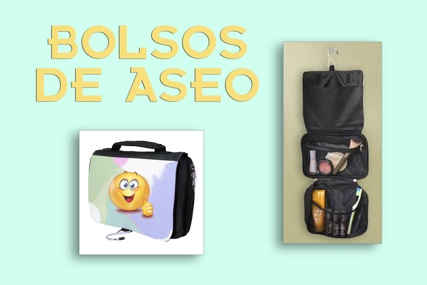 bolsas de aseo personalizadas