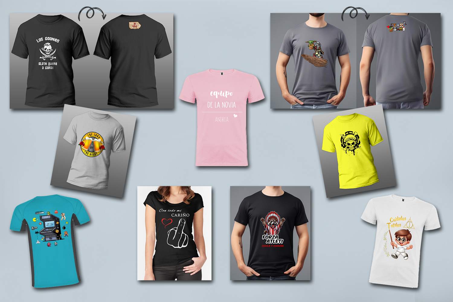 camisetas baratas personalizadas