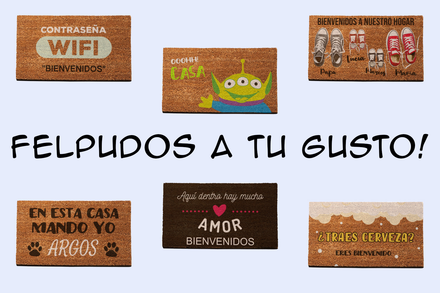 felpudos personalizados