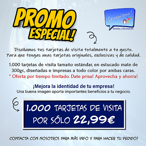 promocion tarjetas